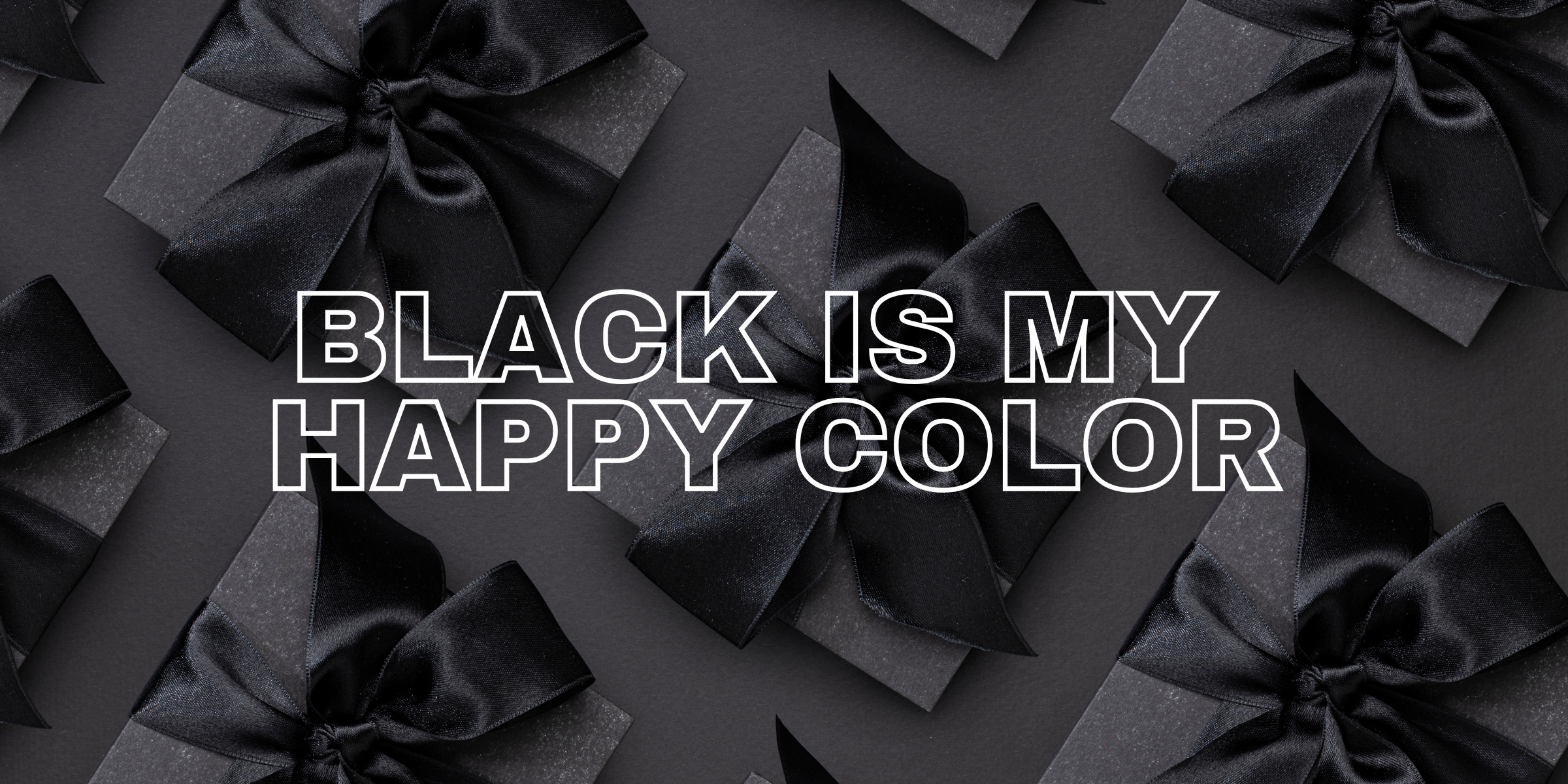 🖤 Warum Schwarz nie laut sein muss – und trotzdem alles sagt