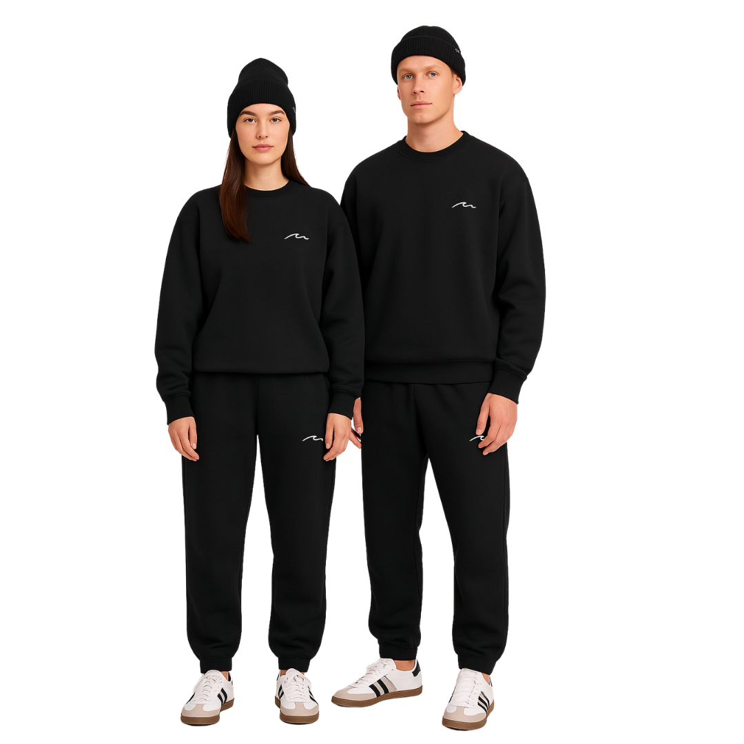Oversized Sweater unisex - BLACK LINE