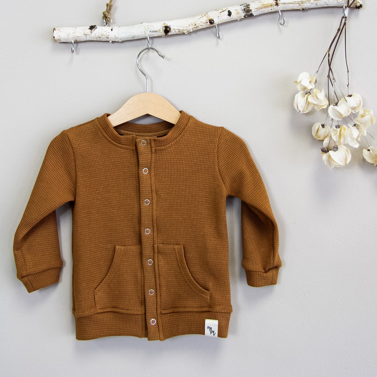 LAST CHANCE: Mamellie Collegejacke, Waffel-Jersey