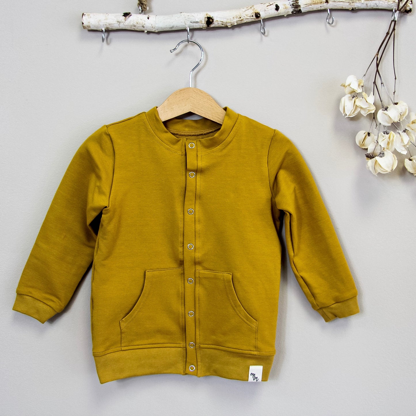 LAST CHANCE: Mamellie Collegejacke, Waffel-Jersey