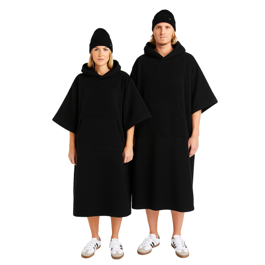 BLACK LINE Poncho - Unisex