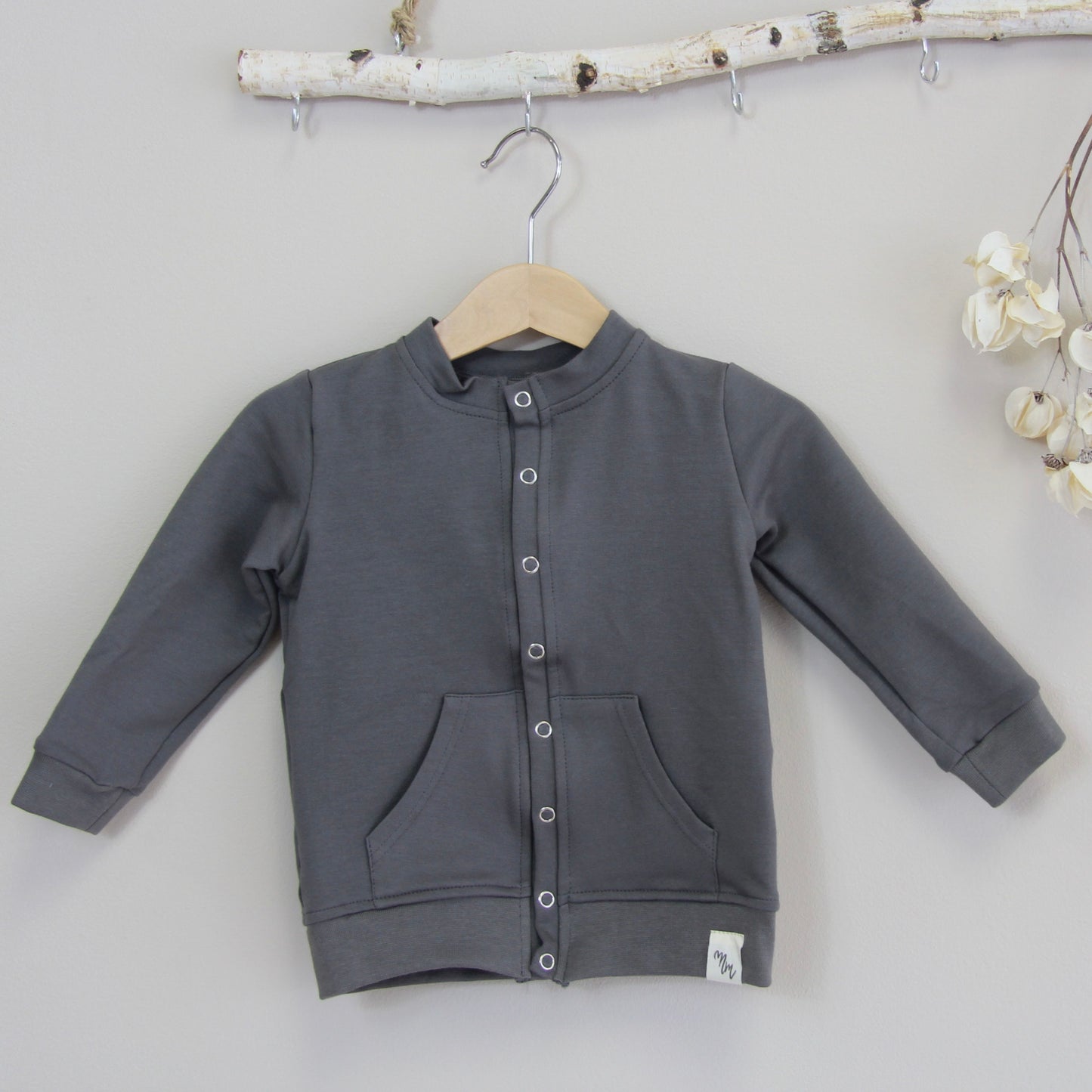 LAST CHANCE: Mamellie Collegejacke, Waffel-Jersey