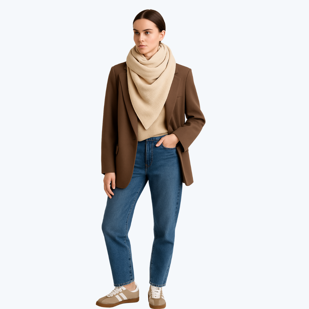 Musselinschal für Erwachsene