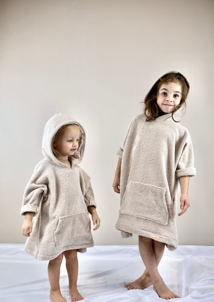 Badeponcho Frottee, Badekleid, Bademantel